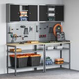 vidaXL Set od 6 Siva Čelik Velika Podesivi nasloni za ruke | shoptok.hr