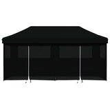 Šator za svadbe - šator za zabave Crna 292 x 580 x 315 cm Oxford tkanina - Crna s 4 bočna zida Da | shoptok.hr
