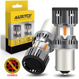 Auxito LED sijalice BAU15S-4KP8-JM-Y2, 7057/BAU15S, 4000lm, 12V, CANBUS, Žuto-narandžaste, 2 komada Cene
