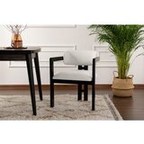 Hanah home stolica mistral - black, white blackwhite chair | ePonuda.com
