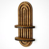 Kalune Design Raf265 walnut wall shelf | ePonuda.com