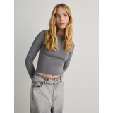 Reserved Ladies` sweater - siva cene