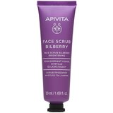 Apivita Piling za blistav ten borovnica, 50 ml