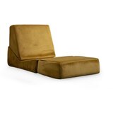 Atelier Del Sofa sofa-krevet sa 1 sedicom origami convertable mustard | ePonuda.com