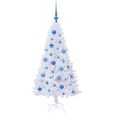  Umjetno božićno drvce Bijela 120 cm PVC i čelik | shoptok.hr