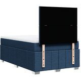  Krevet s oprugama i madracem plavi 120 x 190 cm od tkanine | shoptok.hr