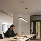  LED stropna prislonjena viseća svetiljka CYNIDECO LED/30W/230V 4000K crna | Eponuda.com