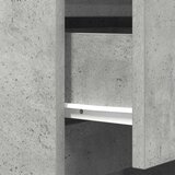  Noćni ormarić s 3 ladice beton siva 39x35x65 cm | shoptok.hr