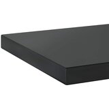  Zidne police 2 kom 75x30 cm crne nehrđajući čelik | shoptok.hr