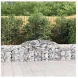  Lučne gabionske košare 7 kom 300x30x60/80 cm pocinčano željezo | shoptok.hr