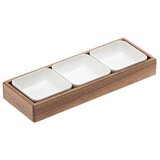  SET MELAMINSKIH POSUDA 3/1 U DRVENOM STALKU 31*11*4CM S5026 | Eponuda.ba