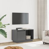Furnova TV omarica siva 74x35x44 cm trdna borovina, (21924421) Cene