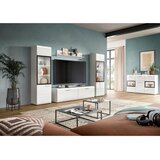 Livetastic Dnevni Regal Ice, Bela Visok Sijaj, 4-Delni | Shoptok.si