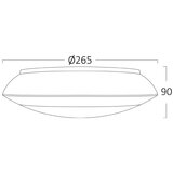 Braytron tamno siva plafonjera 1xE27 sa senzorom | ePonuda.com