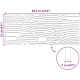  Kamen za hodanje 6 pcs Crna 60,5 x 25 x 2 cm Guma | shoptok.hr