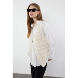TRENDYOLMILLA ženski duks Twoaw25Ye00009, Krem | Eponuda.com