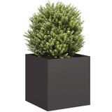 vidaXL sadilica crna 40x40x40 cm hladno valjani čelik Cijene