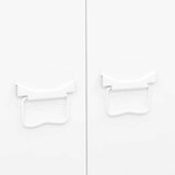 vidaXL garderobna omara bela 90x50x180 cm kovina | Shoptok.si