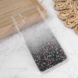  torbica silikonska glitter za samsung A065F galaxy A06 5G crna u