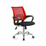 Daktilo stolica C-804D crveno crna 755-506 cene