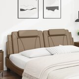  Jastuk za uzglavlje Viana boja cappuccina 180 cm od umjetne kože | shoptok.hr