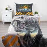 Jerry Fabrics Enojna bombažna otroška posteljnina 140x200 cm Jurassic World "T-Rex" – | Shoptok.si