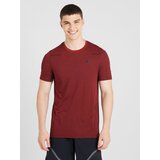 Under Armour Funkcionalna majica 'Grid' temno oranžna / črna | Shoptok.si