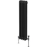 Monster tradicionalni radiator s 3 stolpci - 1500 x 202 mm - črn, (21569810) Cene
