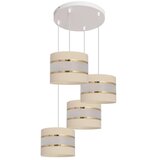  Luster na sajli HELEN 4xE27/15W/230V krem boje | Eponuda.com