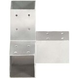 vidaXL spojnik za stupove u y-obliku od pocinčanog metala 81 x 81 mm | shoptok.hr
