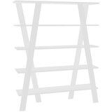 Kalune Design Bijela polica za knjige 120x150 cm Conde - Cijene