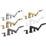 Hansgrohe dvoročna armatura za kad Talis E na štiri odprtine (71748670) - črna mat | Shoptok.si