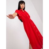 RUE PARIS Dress-CHA-SK-2904.89-Red | shoptok.hr