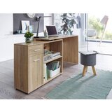 MID.YOU KOMBINIRANA PISALNA MIZA leseni material hrast sonoma | Shoptok.si