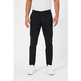 Dewberry 36952 Gabardine Cotton Slim Fit Chino Mens Trousers-BLACK Cijene