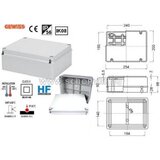 GEWISS GW44208 razvodna kutija sa običnim zavrtnim poklopcem - ip56 | Eponuda.com