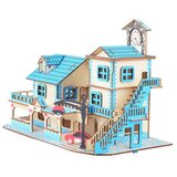  Čarolijashop 3d eko drvene puzzle - ŠARMANTNA VILA ( 1202) | ePonuda.com