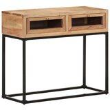  Konzolni stol 90 x 35 x 76 cm od masivnog bagremovog drva | shoptok.hr