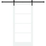 Klizna vrata ORKDAL Bijela i crna 93 x 202 cm | Eponuda.ba