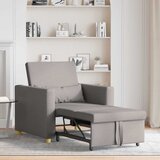 SOFA na razvlačenje Singl Sivo-smeđa 90 x 165 x 87 cm tkanina | Eponuda.com