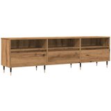 vidaXL TV omarica artisan hrast 150x30x44,5 cm inženirski les Cene