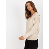 RUE PARIS Sweater-LC-SW-0332.17-beige | Shoptok.si