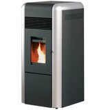 Alfa Plam peć na pelet za etažno grejanje dino 27kW, srebrna Cene