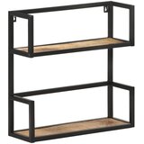 Zidna polica 60 x 20 x 60 cm od grubog drva manga - 60 x 20 x 60 cm 1 grubo drvo manga 1 Cijene
