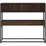  Konzolni stol boja hrasta 90x35x80 cm konstruirano drvo | shoptok.hr