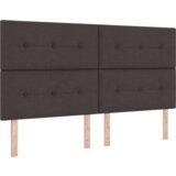  LED uzglavlje tamnosmeđe 90 cm tkanina | shoptok.hr