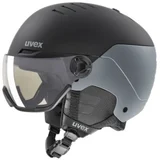 UVEX WANTED VISOR PRO V black–silver matt-variomatic smoke S1-S3