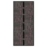 magnetna mreža proti komarjem za vrata 100 x 210 cm love