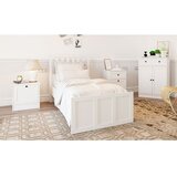 Hanah home Rb-168-04-003 Matte White Single Bedstead | ePonuda.com