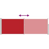  Uvlačiva bočna tenda za terasu 100 x 300 cm crvena | shoptok.hr